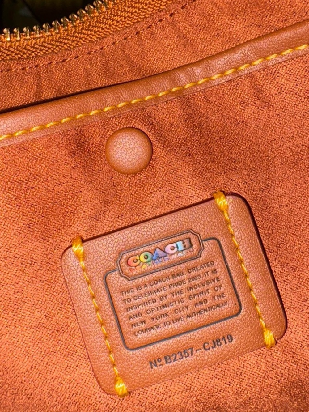 Coach Luna Shoulder Bag & Hat
In Rainbow Signature Canvas - Picture 4 of 8